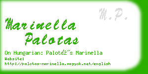 marinella palotas business card